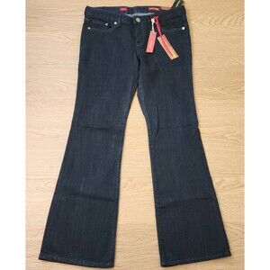 Express Women's Boot Cut Jeans - Dark Blue